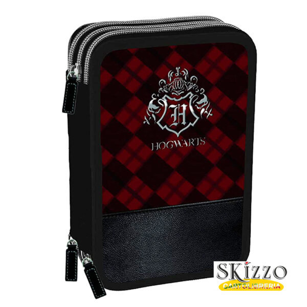 ASTUCCIO 3 ZIP HARRY POTTER