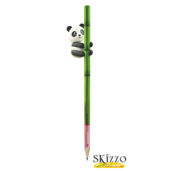 matita legami panda matita con gomma i love bamboo legami
