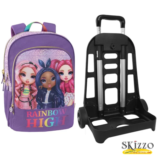 trolley staccabile rainbow high