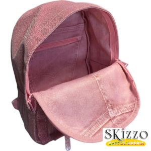 zainetto freetime tempo libero tintaunita jeans lurex