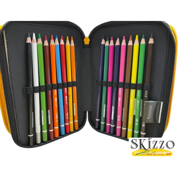 astuccio 3 zip sonic