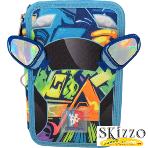 astuccio 3 zip young people boy tintaunita poolover