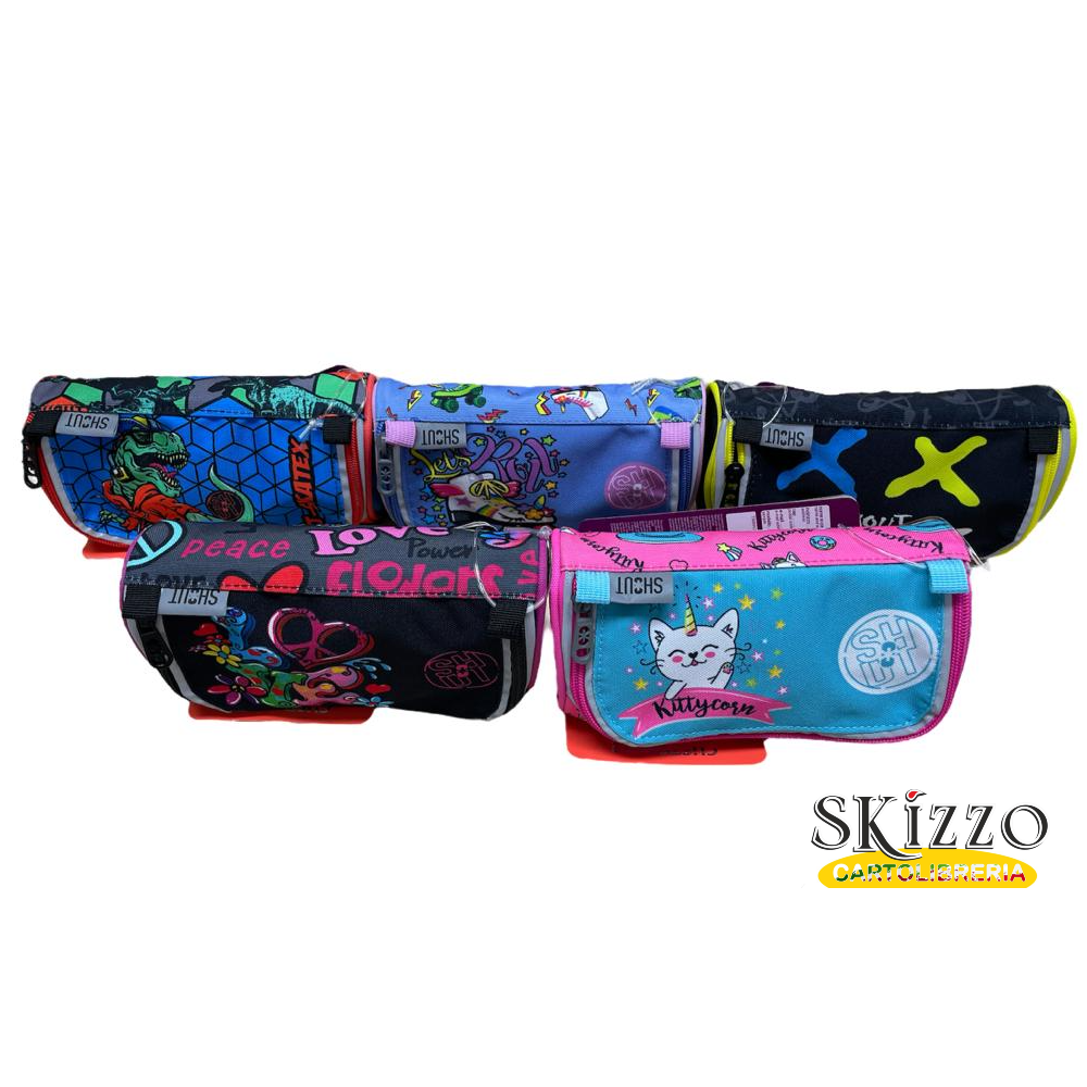Astuccio Portapenne Ovale Cartoleria Varzi - Design Trendy Per Scuola