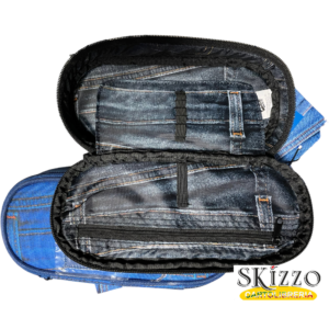 astuccio ovale tintaunita jeans