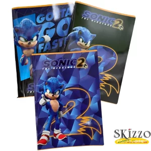 maxi quaderno sonic