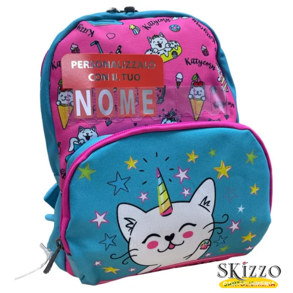 asilo kittycorn2 zainetto asilo kittycorn