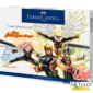 comic illustration set faber-castell