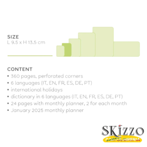 agenda 2024 legami small giornaliera