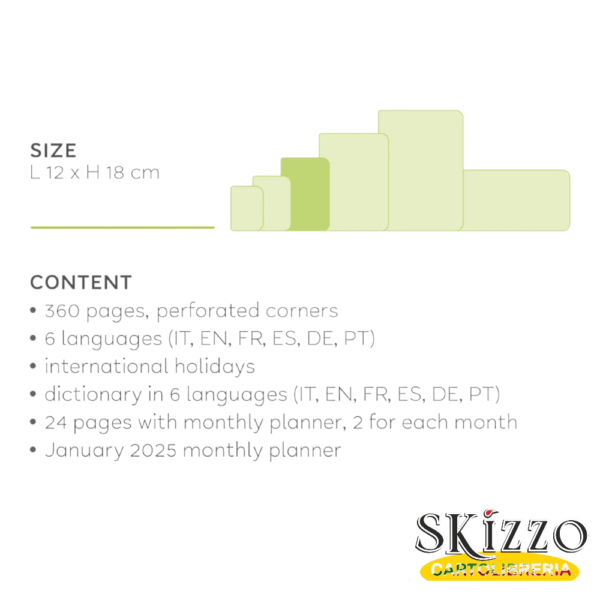 agenda legami 2024 giornaliera formato medium