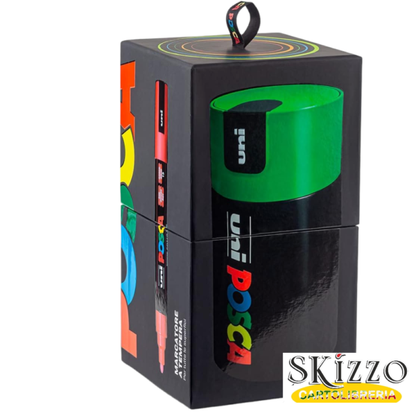 gift box uniposca 18 pc-5m