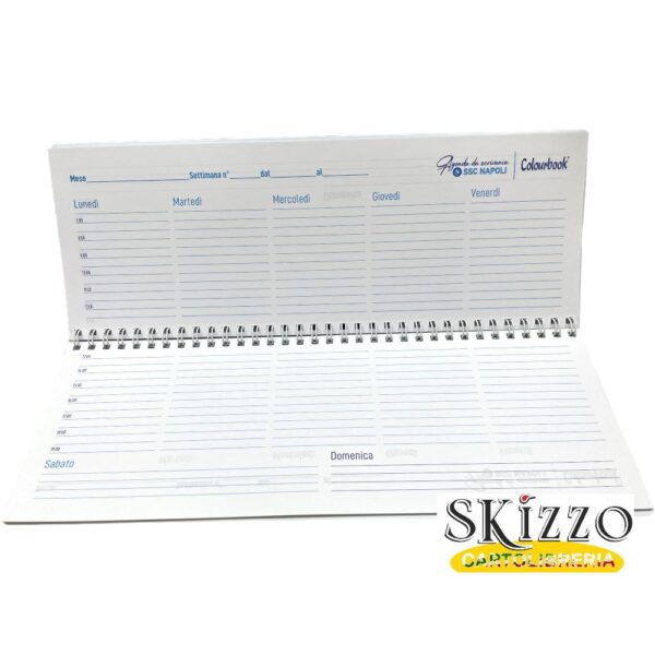 mini planning da tavolo ssc napoli colourbook
