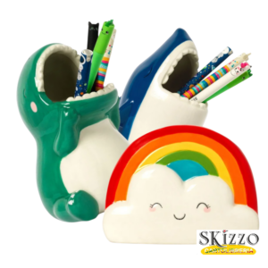 portapenne ceramica desk friends legami