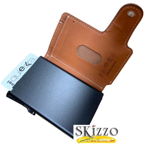 portafoglio portacard easycard nelquieora automatico rfid