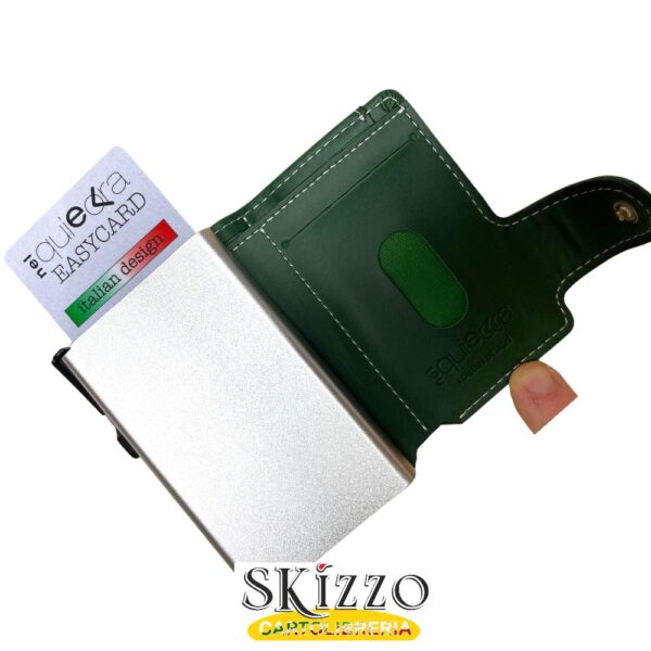 portafoglio portacard easycard nelquieora automatico rfid