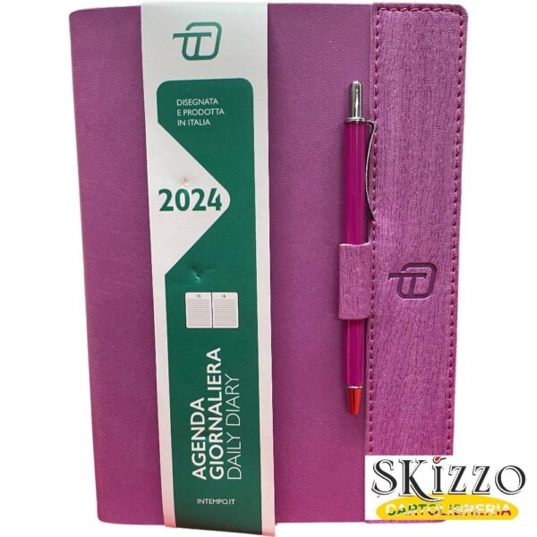 intempo pencil 2024 1 agenda intempo 2024 giornaliera pencil 9x13