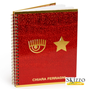 quaderno spiralato edizione limitata chiara feragni natale 2023