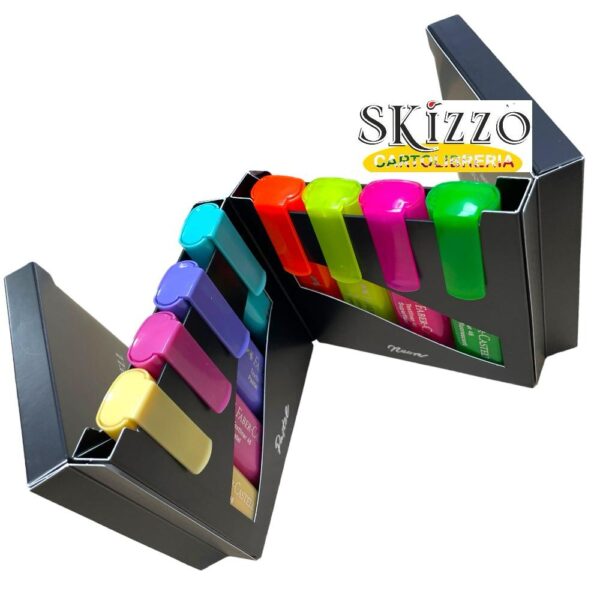 deskset 16 evidenziatori fabercastell