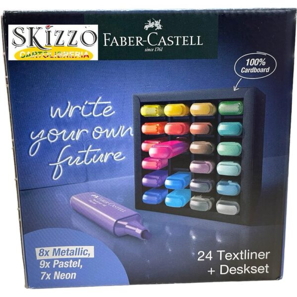 Immagine WhatsApp 2024-01-26 ore 12.57.20_a2c85bc7 deskset evidenziatori faber-castell