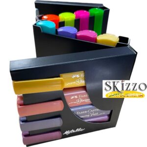 deskset 16 evidenziatori fabercastell