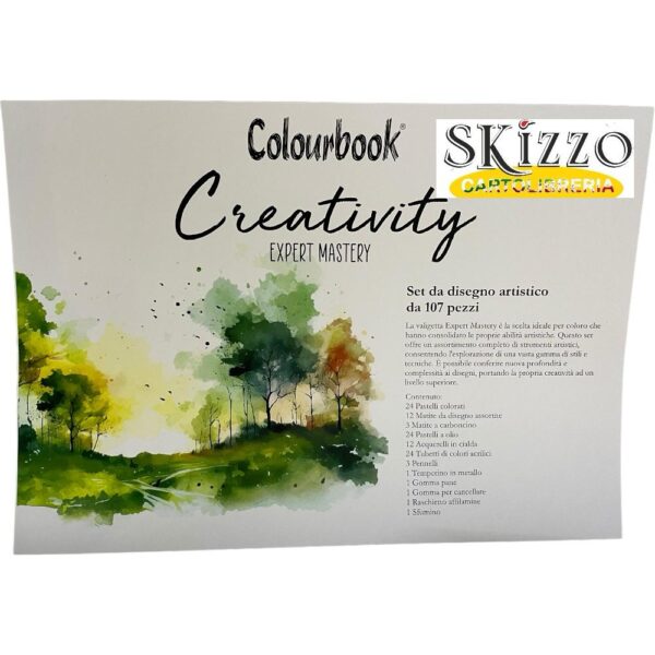 Creativity Expert Mastery valigetta disegno coloubook