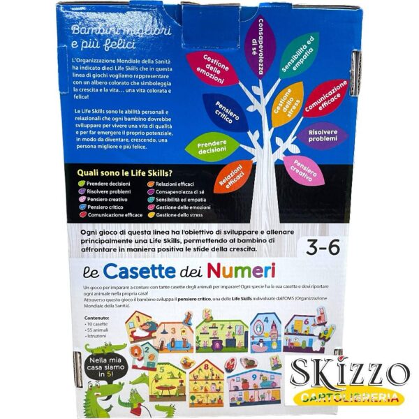 le casette dei numeri lisciani sviluppo pensiero critico