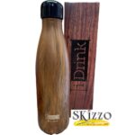 borraccia termica 500ml idrink wood