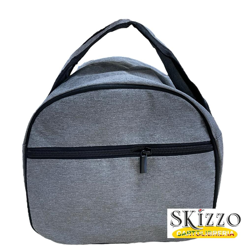 lunch bag grigia