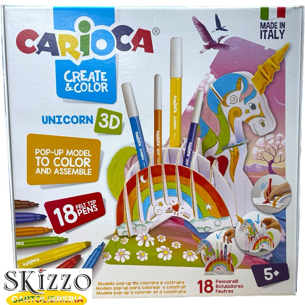 carioca 3d unicorno