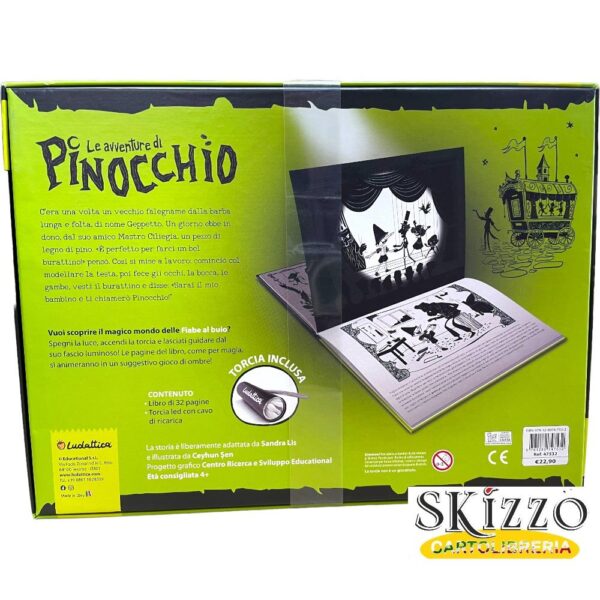 libro fiabe al buio ludattica pinocchio