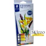 12 colori acrilici staedtler
