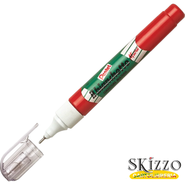correttore a penna pentel zl63-w
