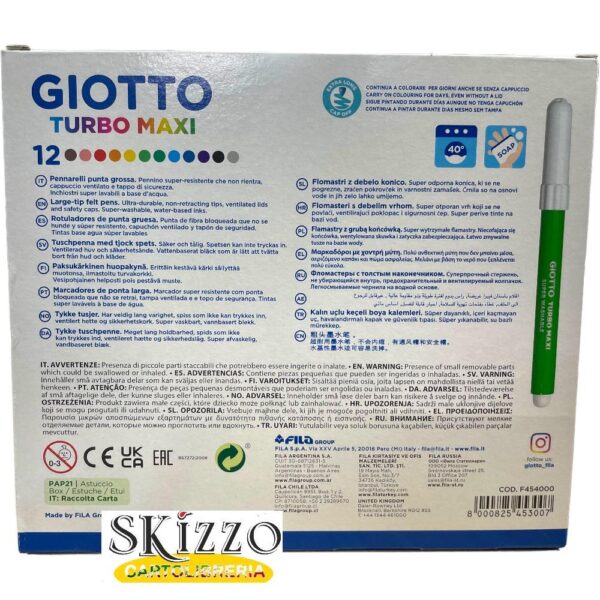 pennarelli giotto turbo maxi