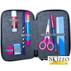 astuccio 3 zip completo shout school of magic maricart
