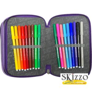 astuccio 3 zip shout bunny maricart