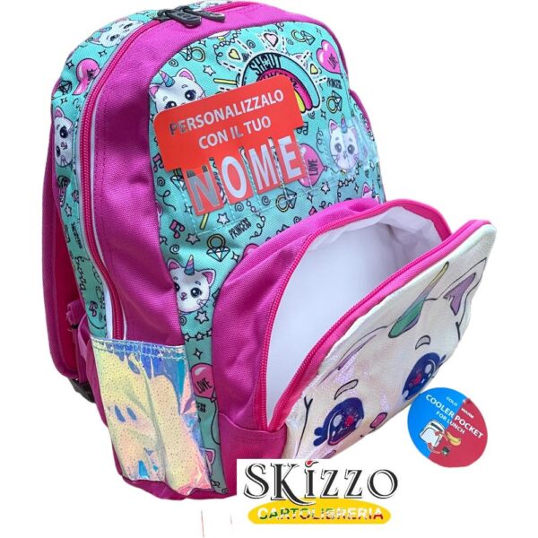 zaino asilo termico shout maricart kittycorn