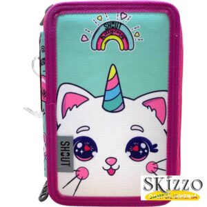 Trolley D-Touch + Astuccio 3 Zip KittyCorn - Maricart - immagine 8