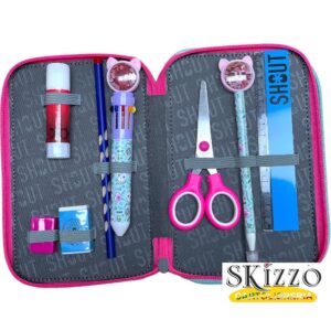 Trolley D-Touch + Astuccio 3 Zip KittyCorn - Maricart - immagine 12
