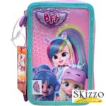 astuccio 3 zip bff cry babies maricart