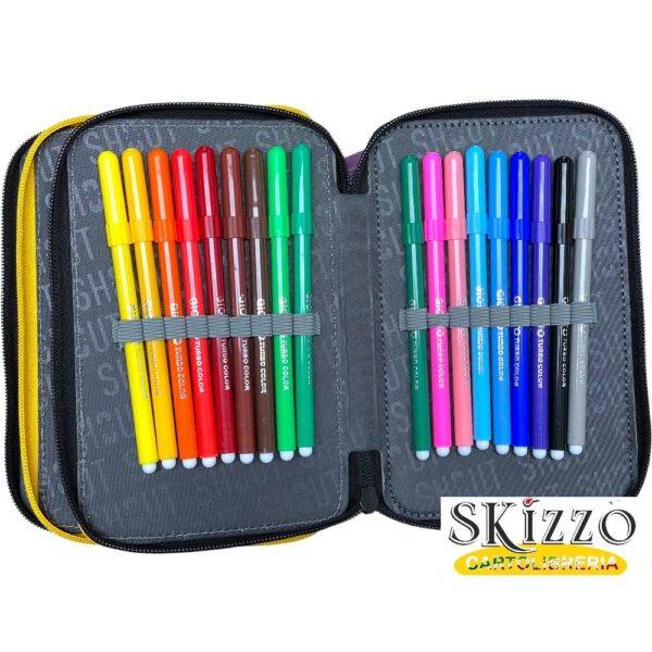 astuccio 3 zip completo shout maricart xman