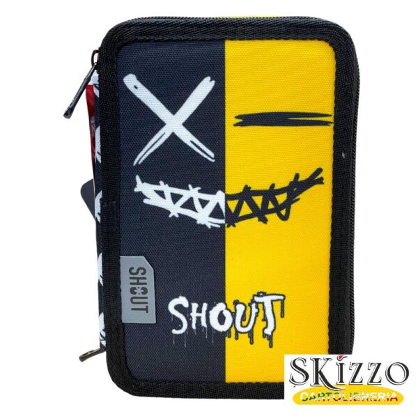 astuccio 3 zip completo shout maricart xman