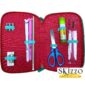 astuccio 3 zip completo colourbook