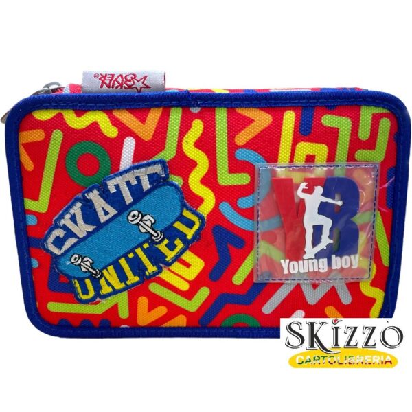 zaino ed astuccio young people skin over promozione