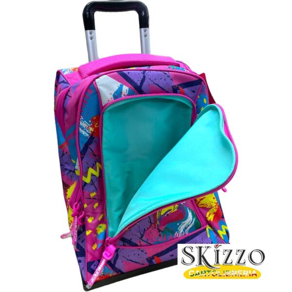 trolley scuola tintaunita 2024/2025 teen girl