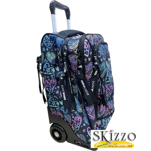 trolley 2024/2025 tintaunita young glitter nero