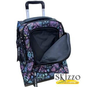 trolley 2024/2025 tintaunita young glitter nero