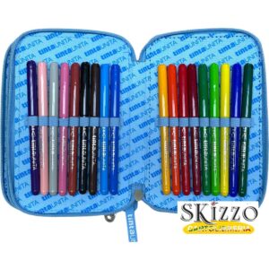 astuccio 3 zip tintaunita jeans genz 2024/2025