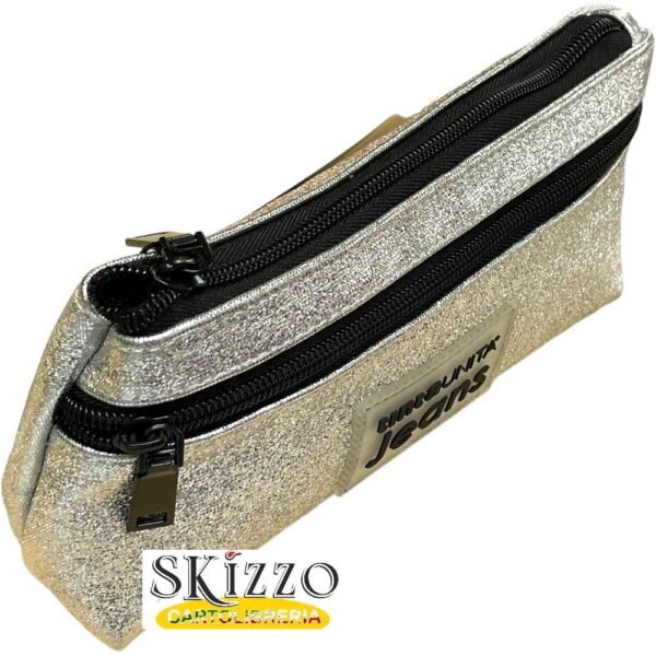 astuccio pochette tintaunita jeans lurex 2024/2025