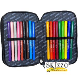 astuccio 3 zip tintaunita jeans novità 2024/2025