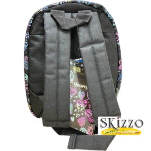 mini zaino tintaunita young glamour 2024/2025 orsetto e cuori