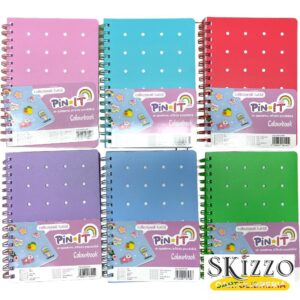 quaderno spiralato a5 pin-it colourbook